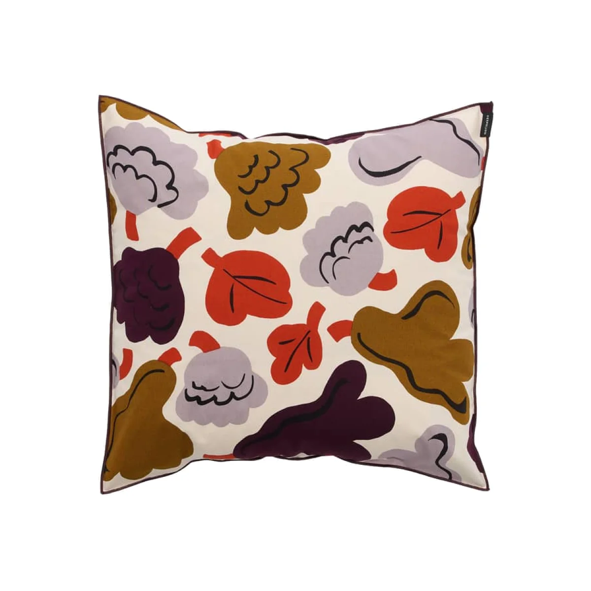 Pieni Kukasta kukkaan Cushion cover textile multicoloured / 50 x 50 cm - Marimekko – image 1