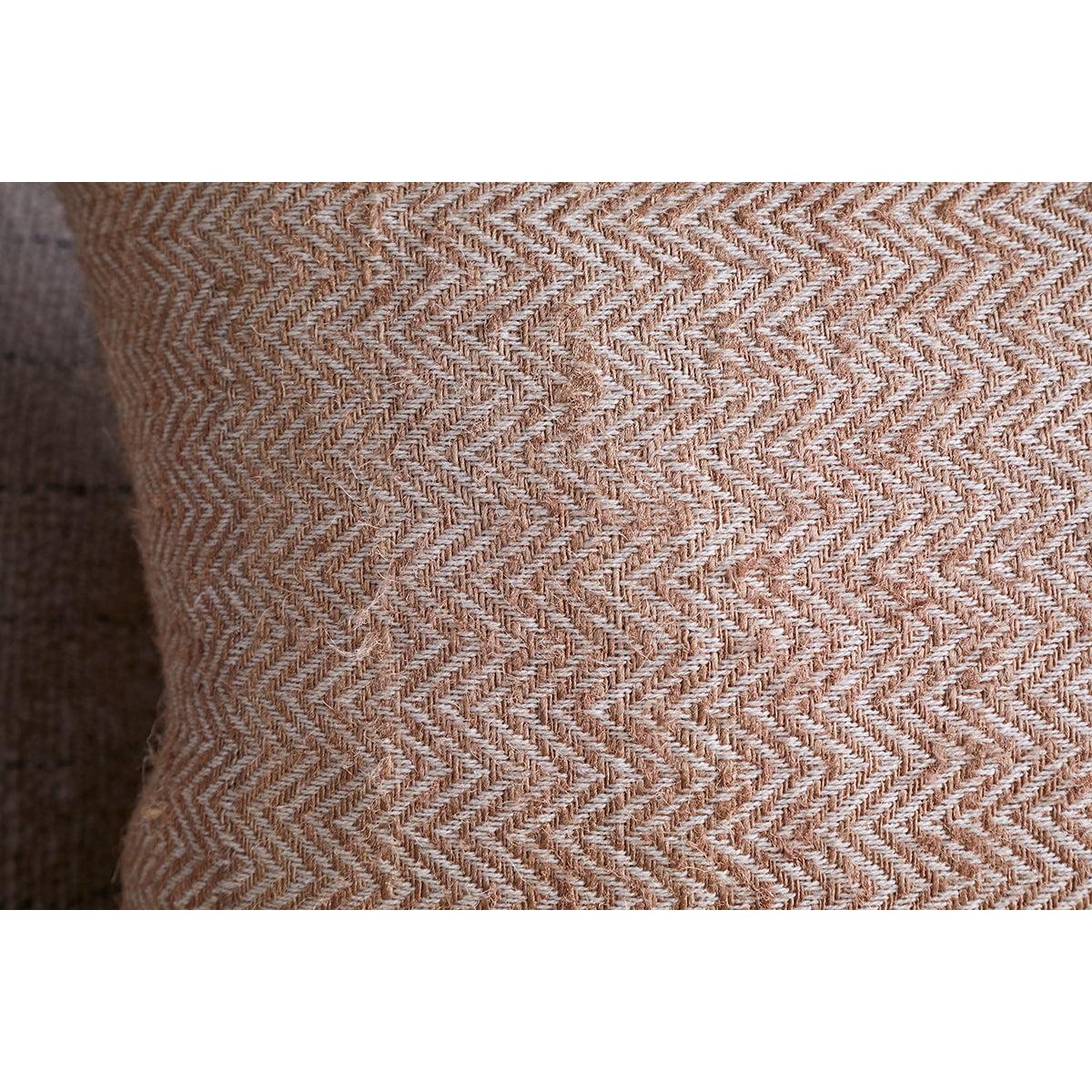 nkuku Indie Recycled Cushion Cover | Textiles | Rust | 50 x 50 cm – image 4