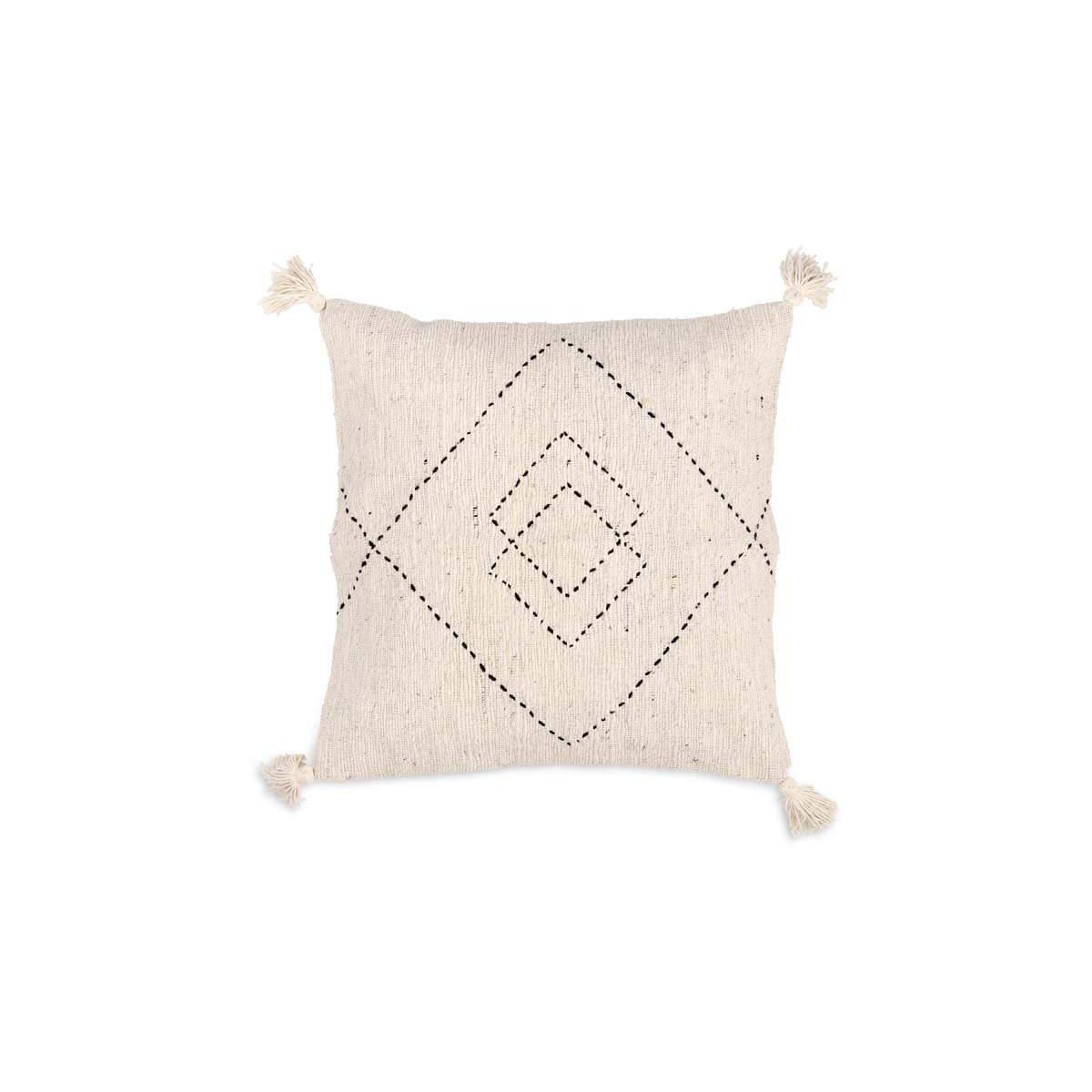 Nkuku Kajala Cotton Cushion Cover | Textiles | Natural | Rectangle – image 6