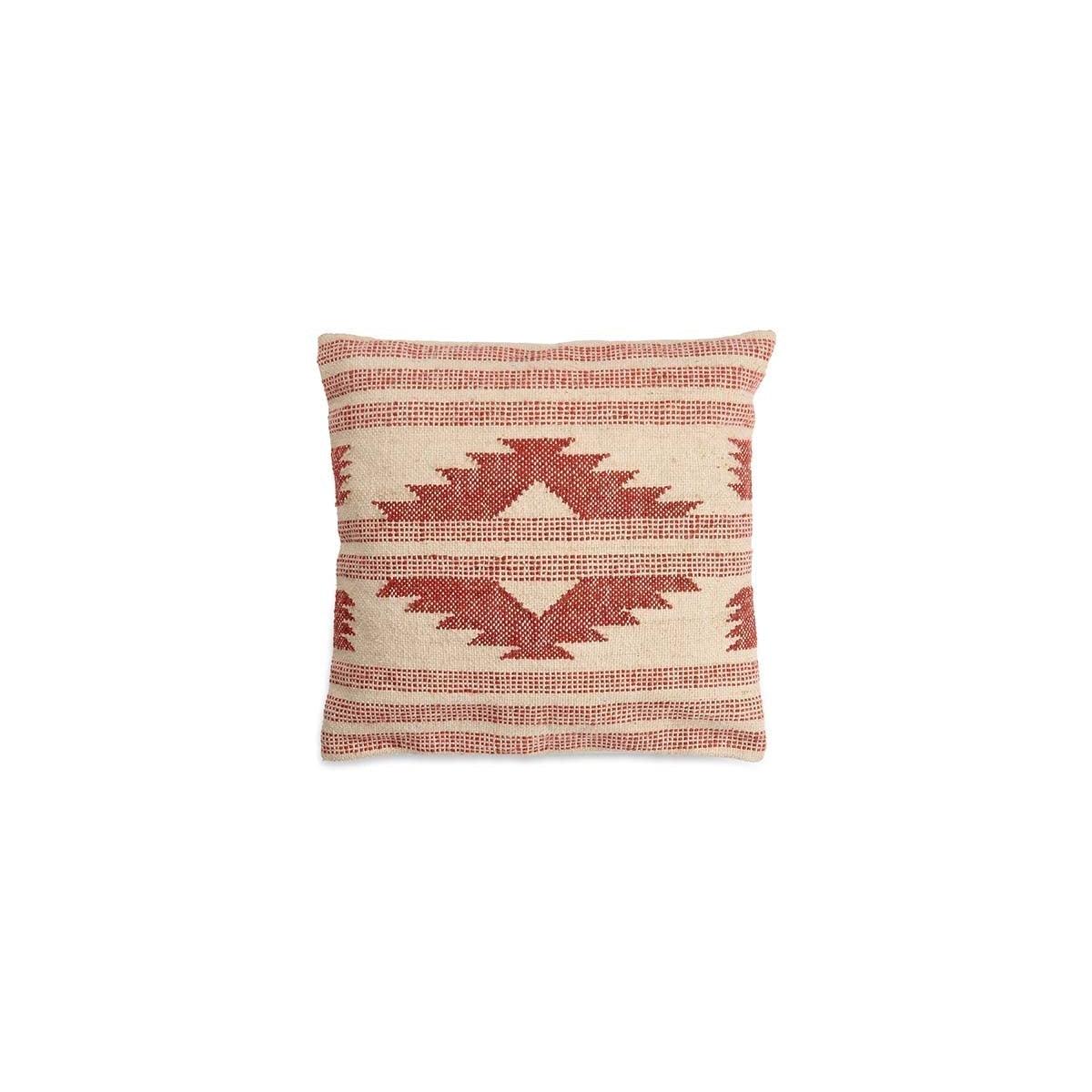 Nkuku Kutha Kilim Cushion Cover | Textiles | Cream | Square - 50 x 50 cm – image 5