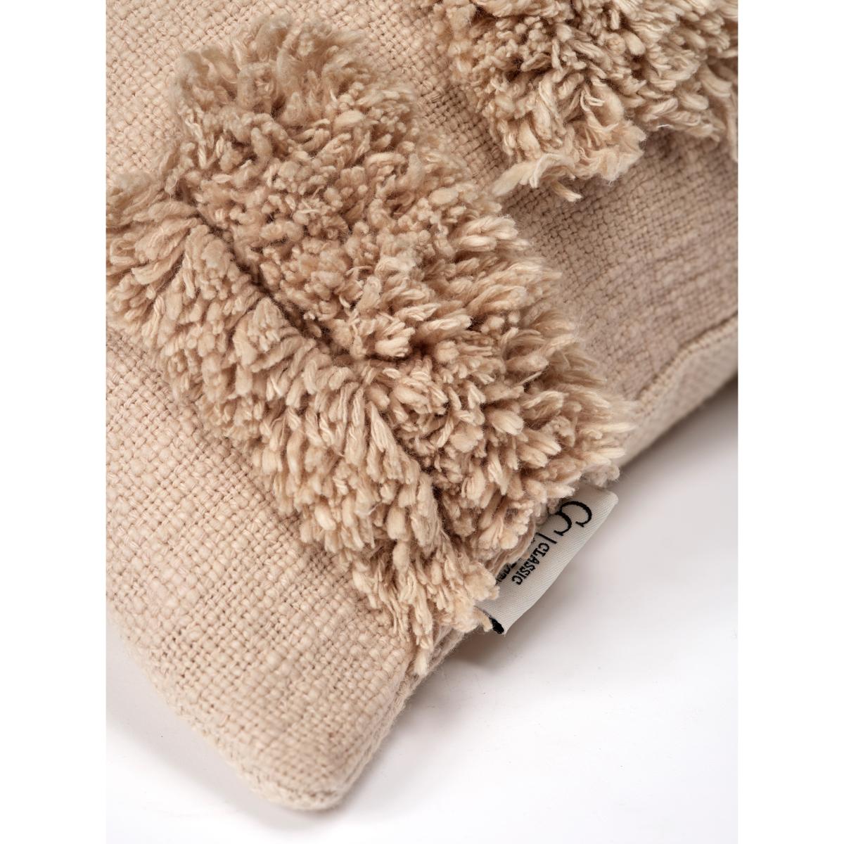 Classic Collection Bricks cushion cover 50x50 cm Beige – image 2
