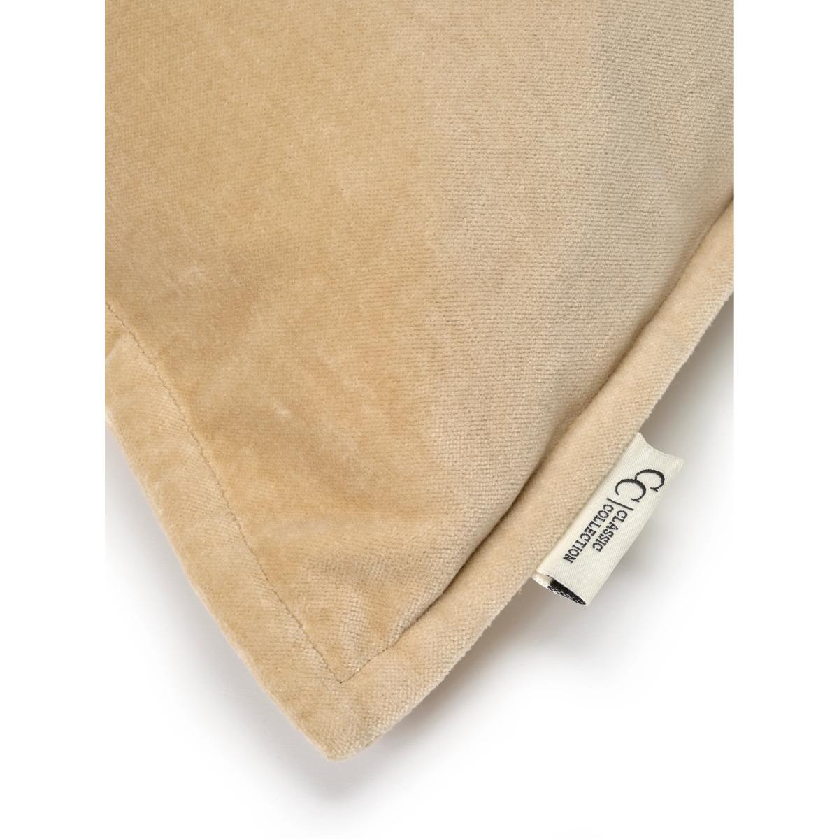 Classic Collection Classic Velvet cushion cover 50x50 cm Sand – image 2