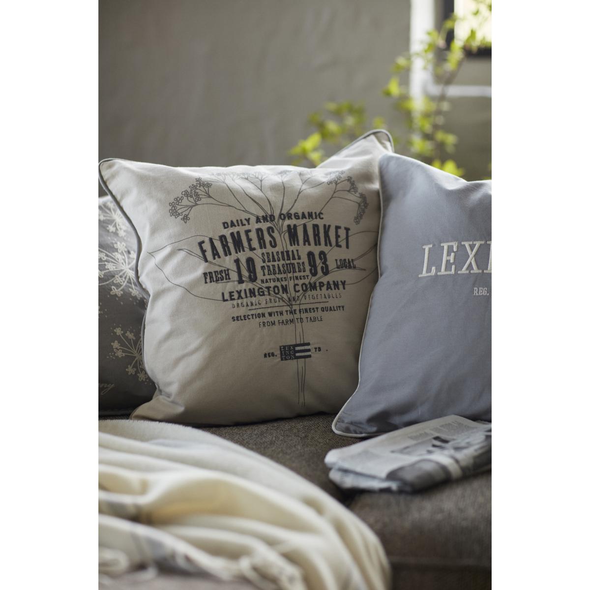 Lexington Farmers Market cushion cover 50x50 cm Beige – image 5