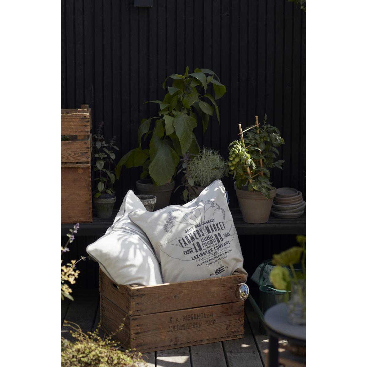 Lexington Farmers Market cushion cover 50x50 cm Beige – image 6