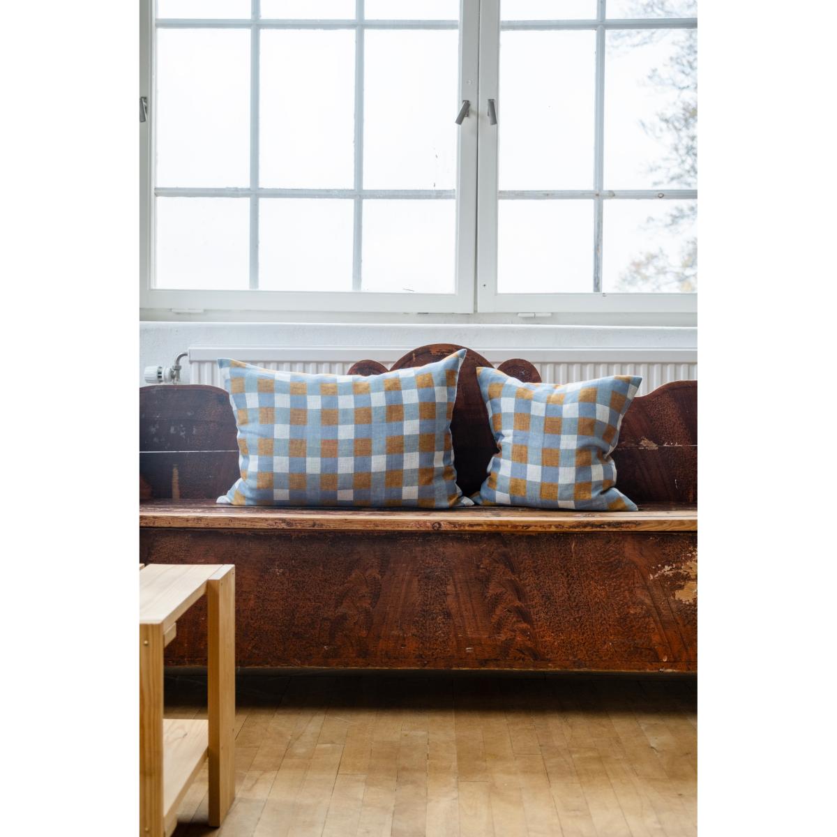 Fine Little Day Rutan cushion cover 45x45 cm Oat – image 2
