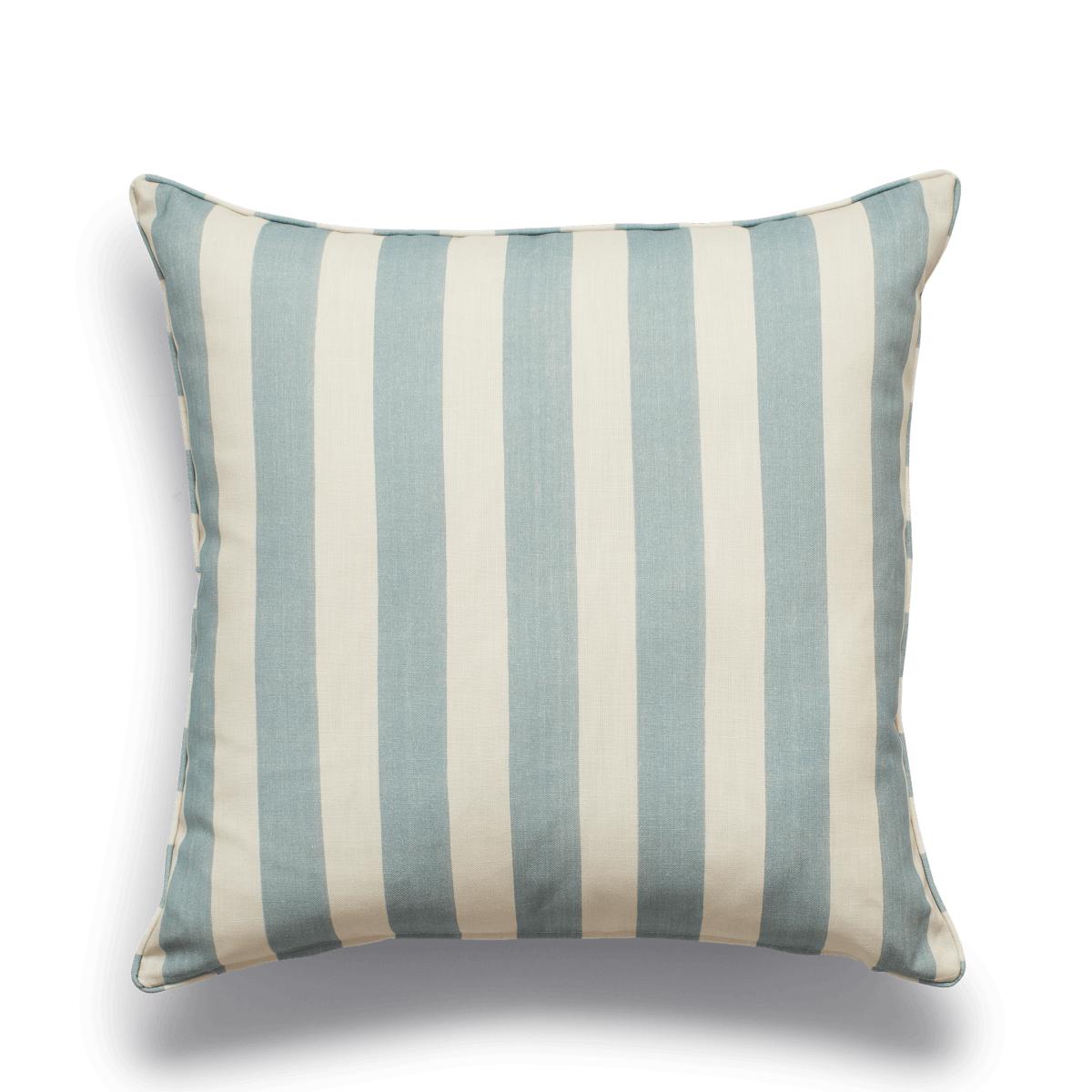 OKA, Jussara Outdoor Cushion Cover - Seafoam, Cushion Covers, Polyester, Striped – image 4