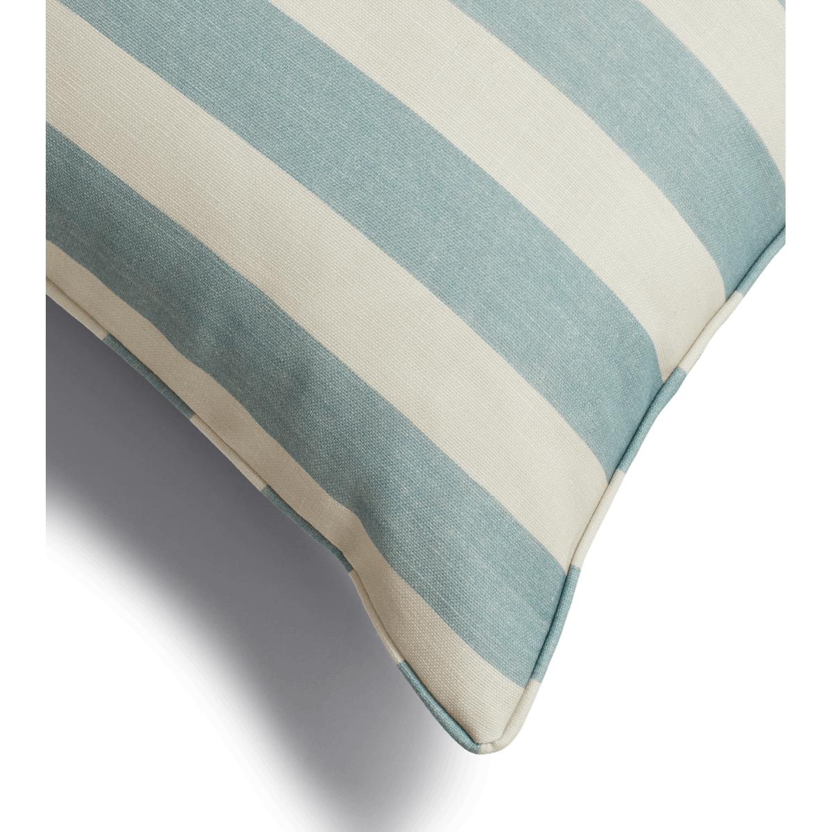 OKA, Jussara Outdoor Cushion Cover - Seafoam, Cushion Covers, Polyester, Striped – image 5