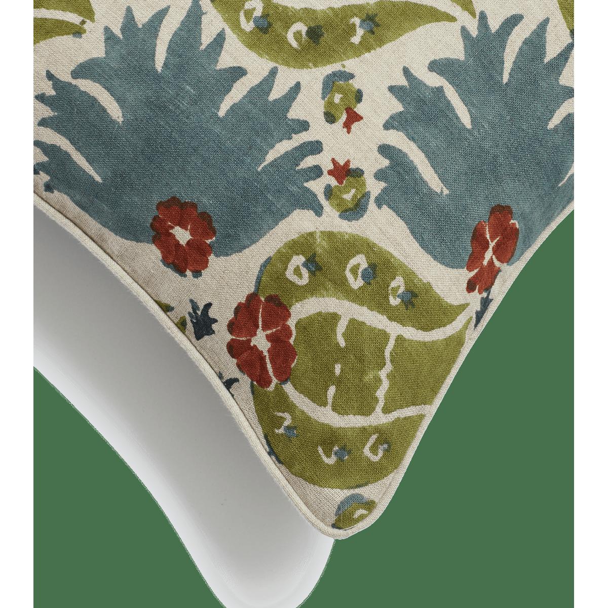 Hidaya Cushion Cover - Green/Blue – image 3