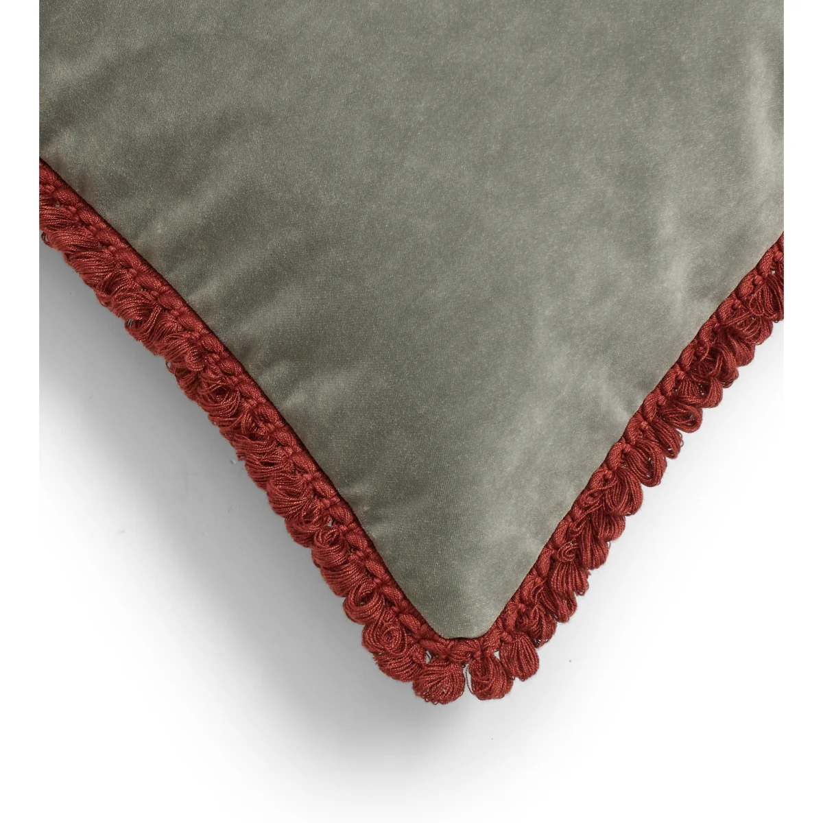 OKA, Elveden Velvet Cushion - Celadon, Cushion Cover – image 3