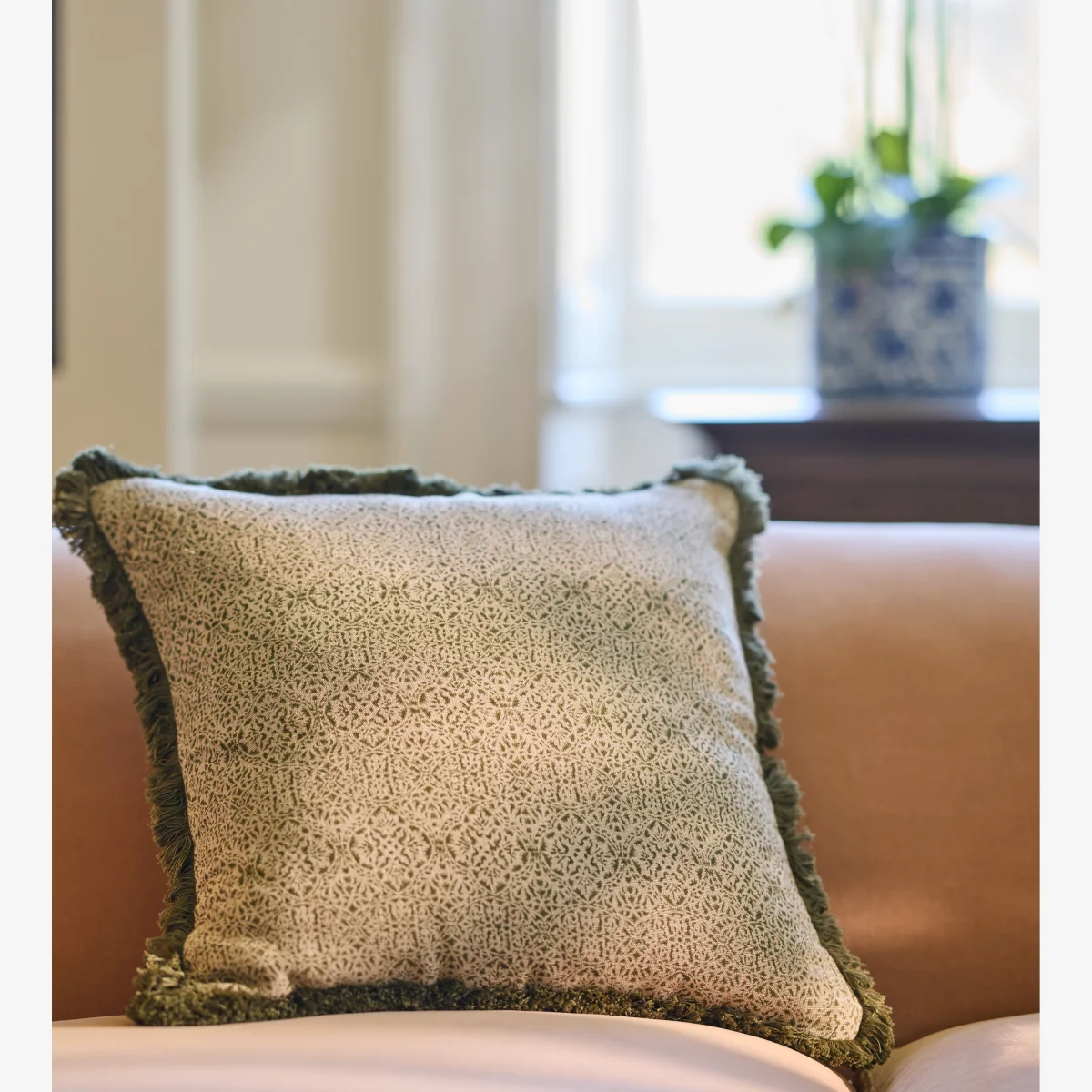 OKA, Bochner Cushion Cover - Grey Green, Cushion Cover – image 1