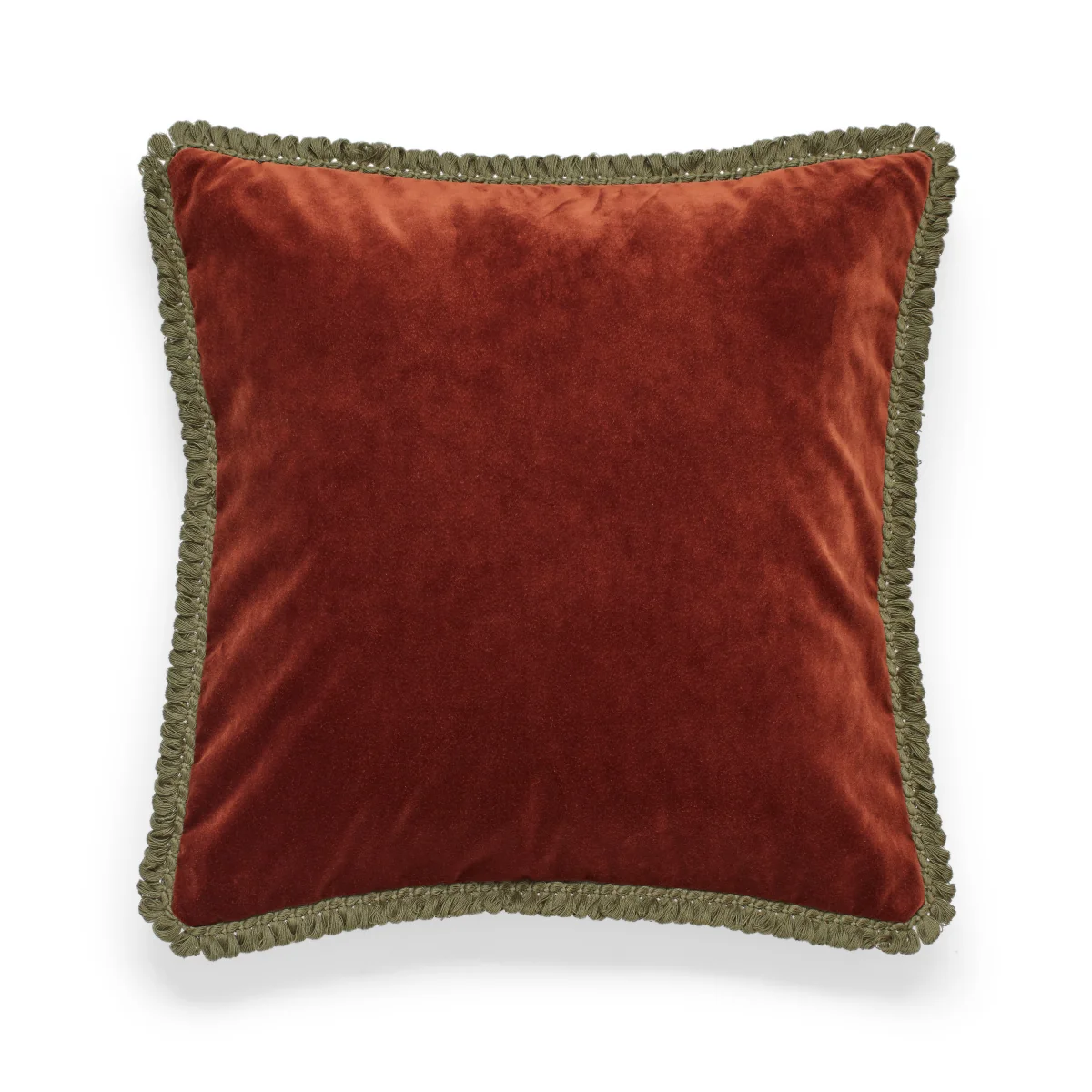 OKA, Elveden Velvet Cushion - Russet, Cushion Cover – image 2