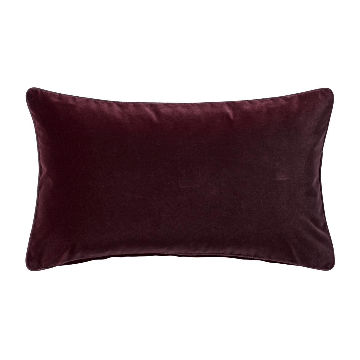 OKA, Small Plain Velvet Pillow Cover - Rioja, Cushion Covers, Velvet, Plain – image 1