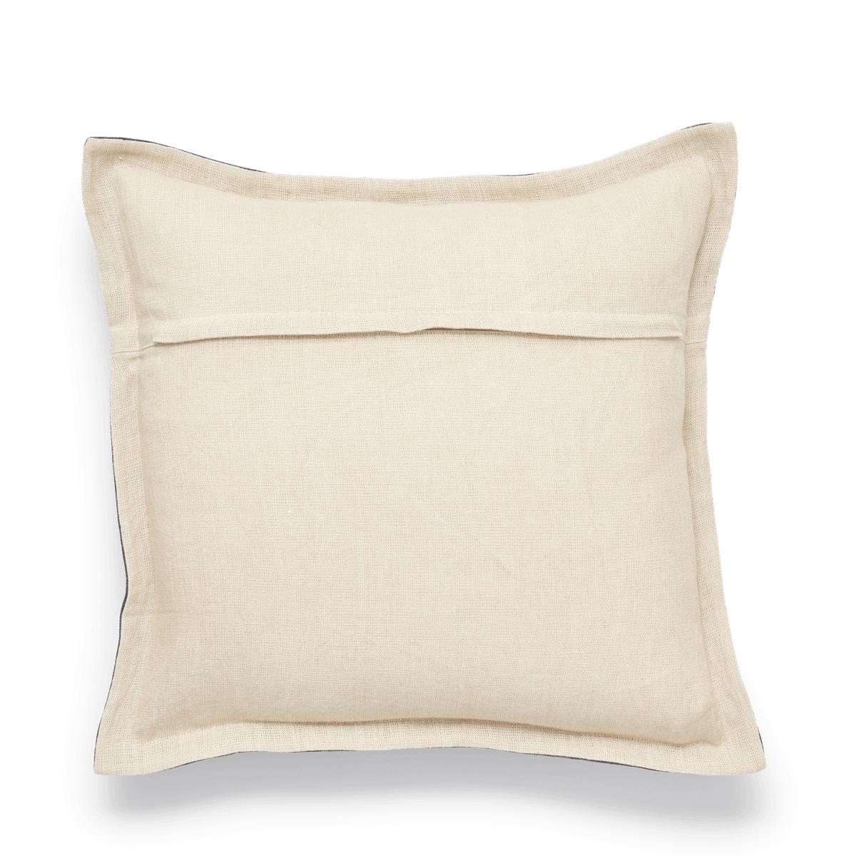 OKA, Dera Leaf Cushion Cover - Oatmeal, Cushion Covers, Linen, Floral – image 4