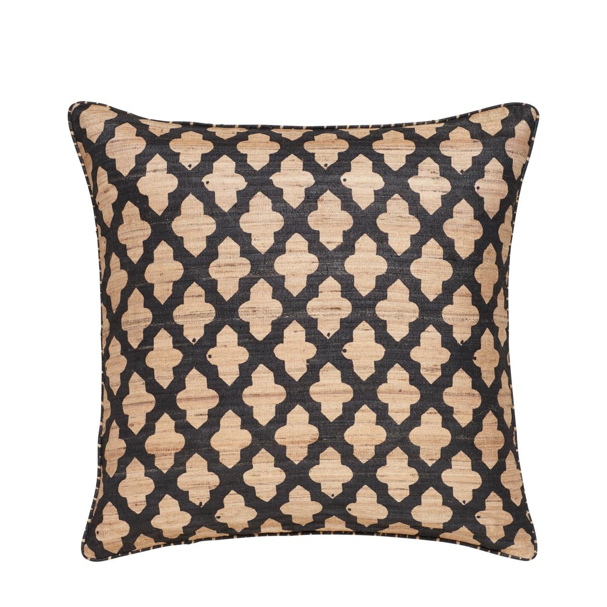 Serigraph Reversible Cushion Cover - Black / Natural – image 2