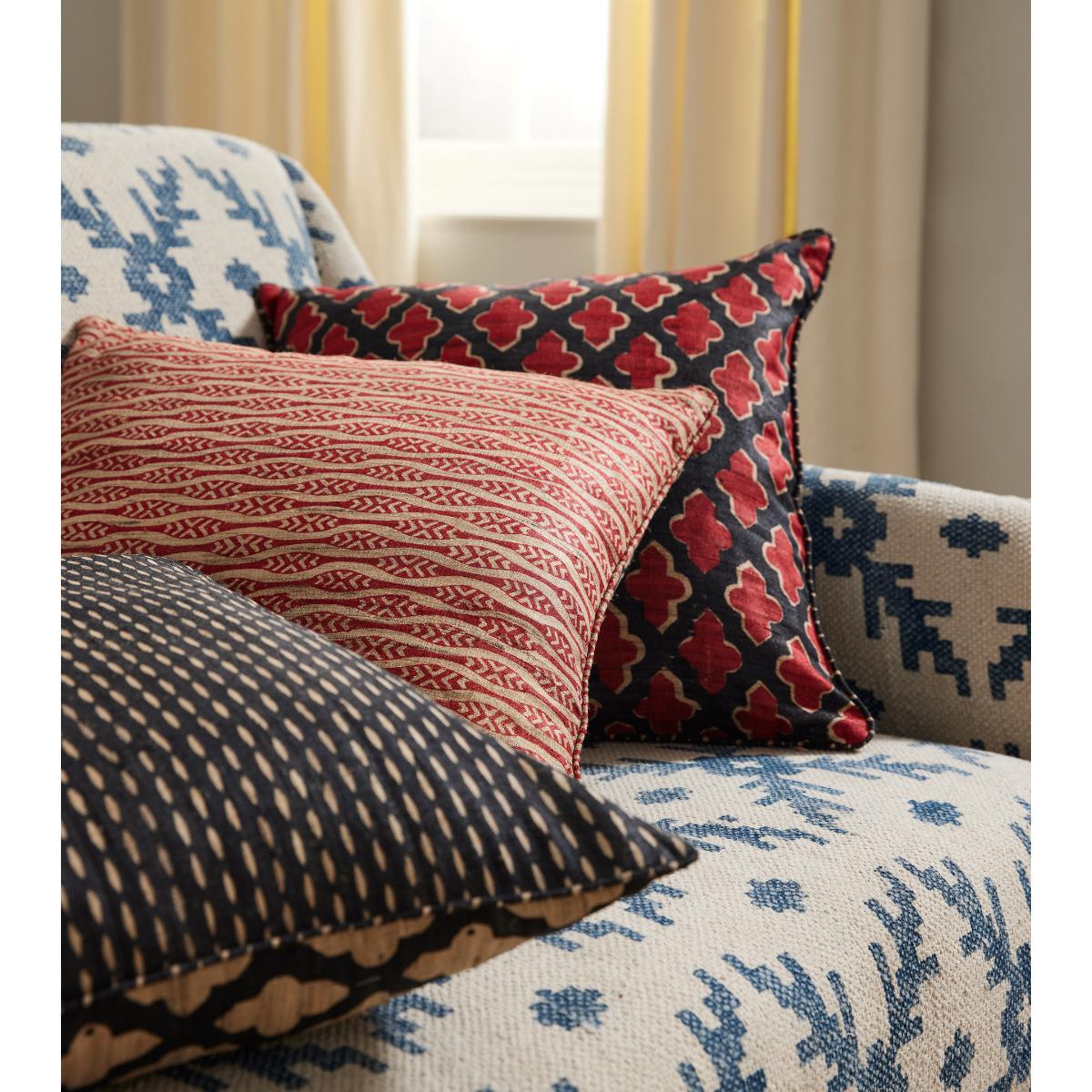 Serigraph Reversible Cushion Cover - Black / Natural – image 3