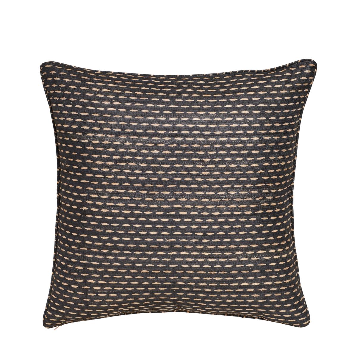 Serigraph Reversible Cushion Cover - Black / Natural – image 4