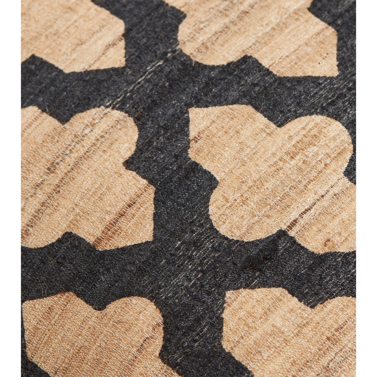 Serigraph Reversible Cushion Cover - Black / Natural – image 6