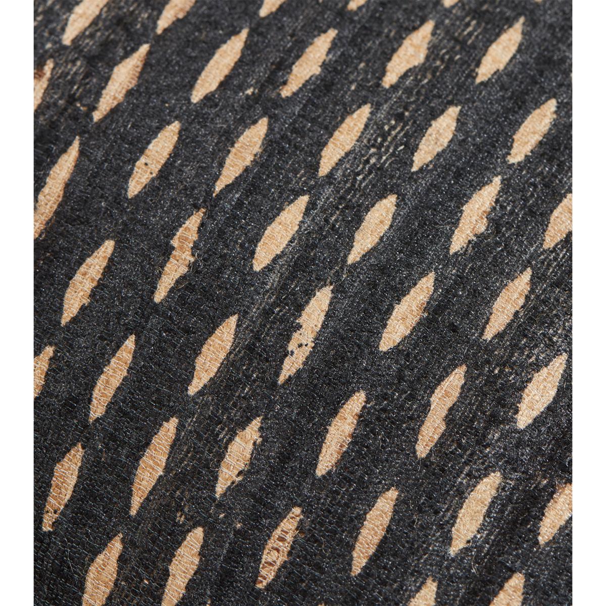Serigraph Reversible Cushion Cover - Black / Natural – image 7