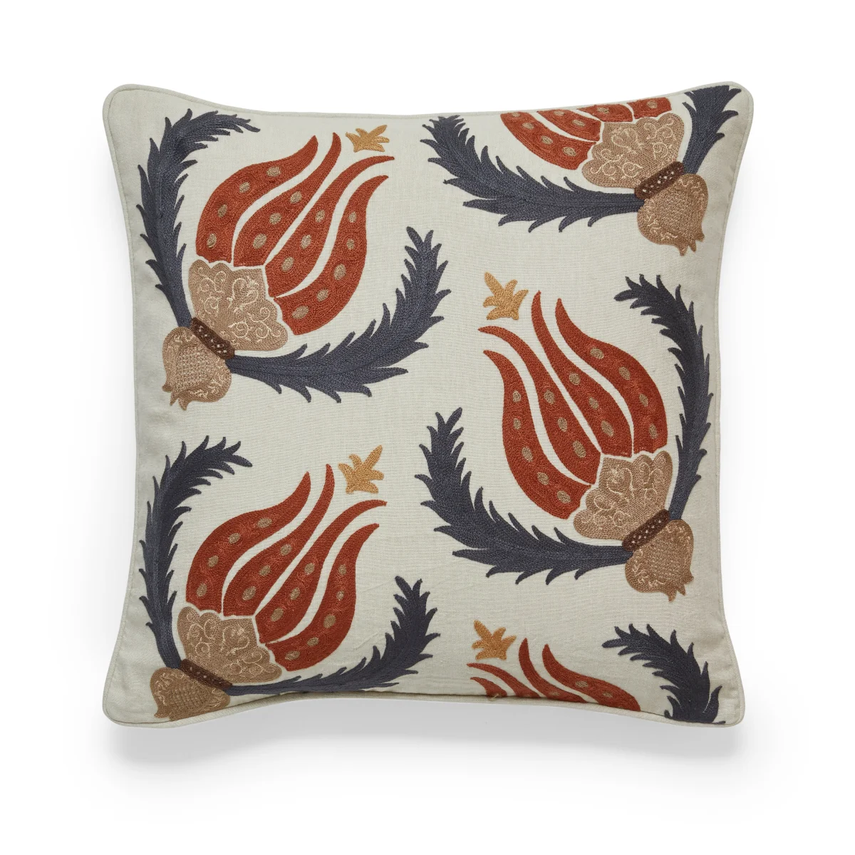 OKA, Hazra Cushion Cover - Warm Red, Cushion Cover – image 2