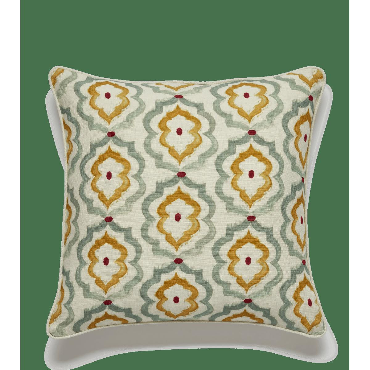 Borrayo Dot Cushion Cover - Sage/Mustard – image 2