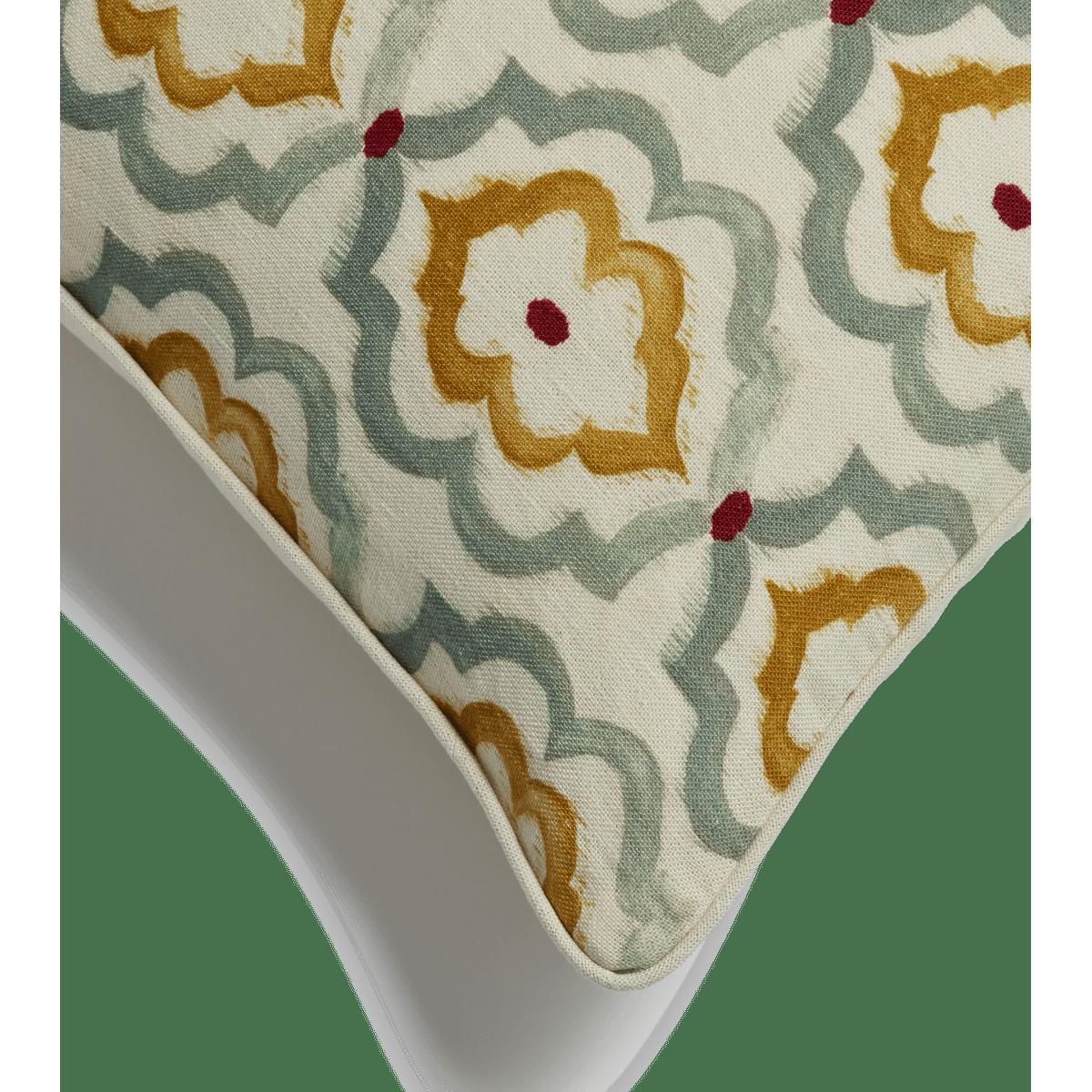 Borrayo Dot Cushion Cover - Sage/Mustard – image 4