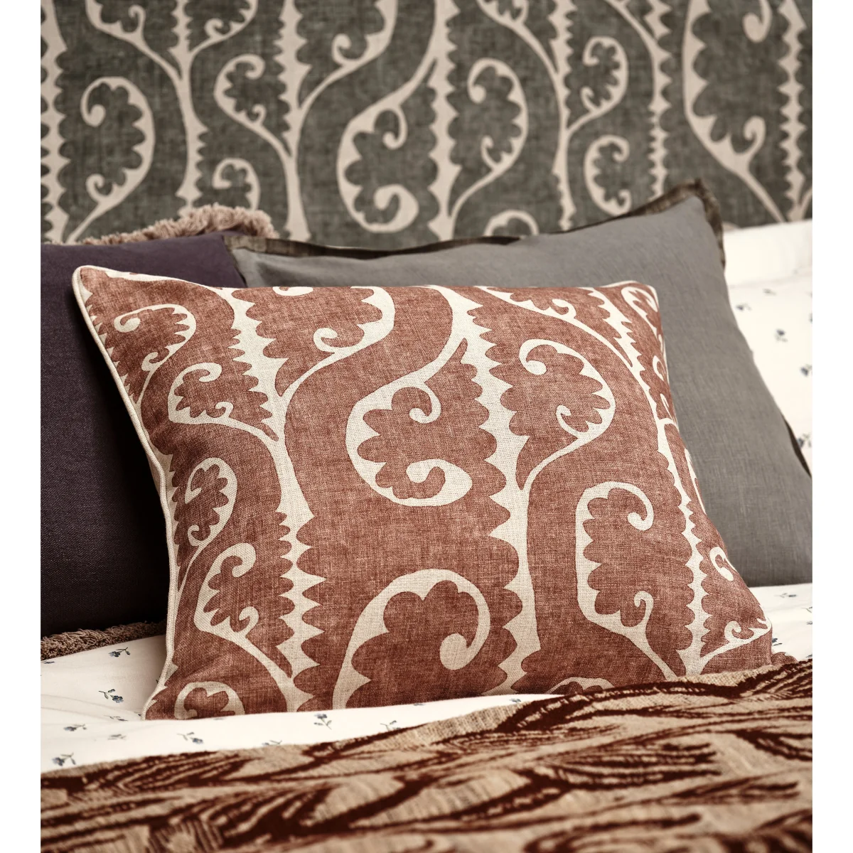 OKA, Totem Cushion Cover - Apricot, Cushion Cover – image 2