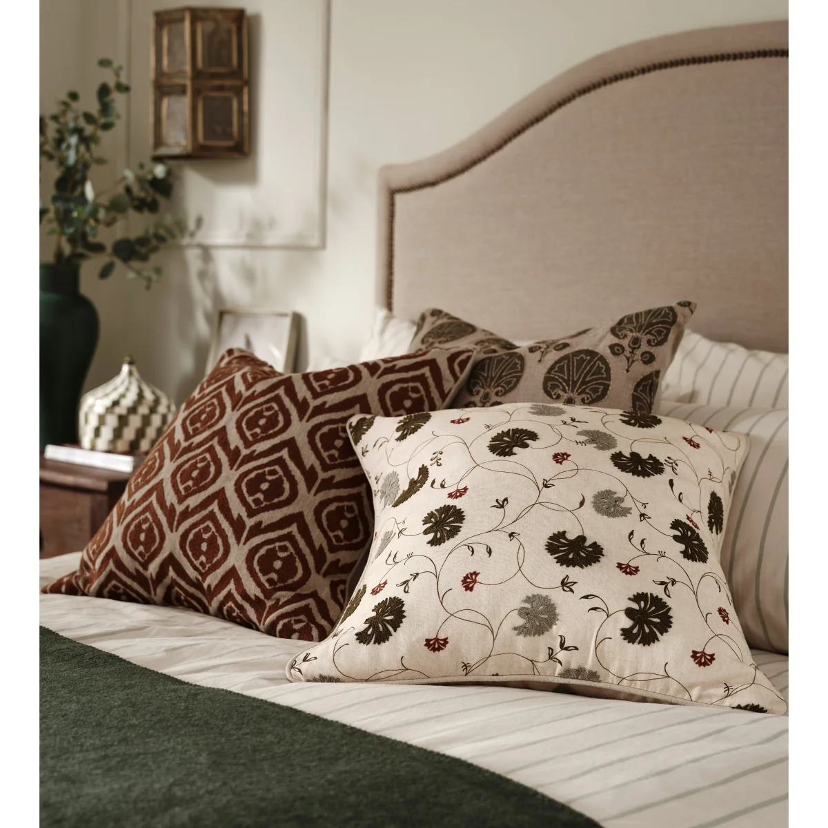 OKA, Ranya Cushion Cover - Dirty Orange, Cushion Cover – image 2
