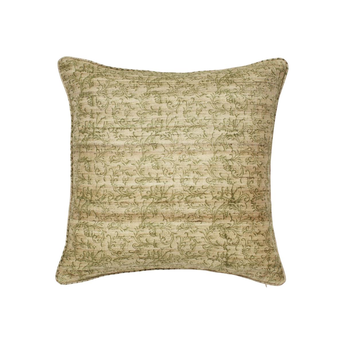 Grassetto Vine Cushion Cover - Green – image 1