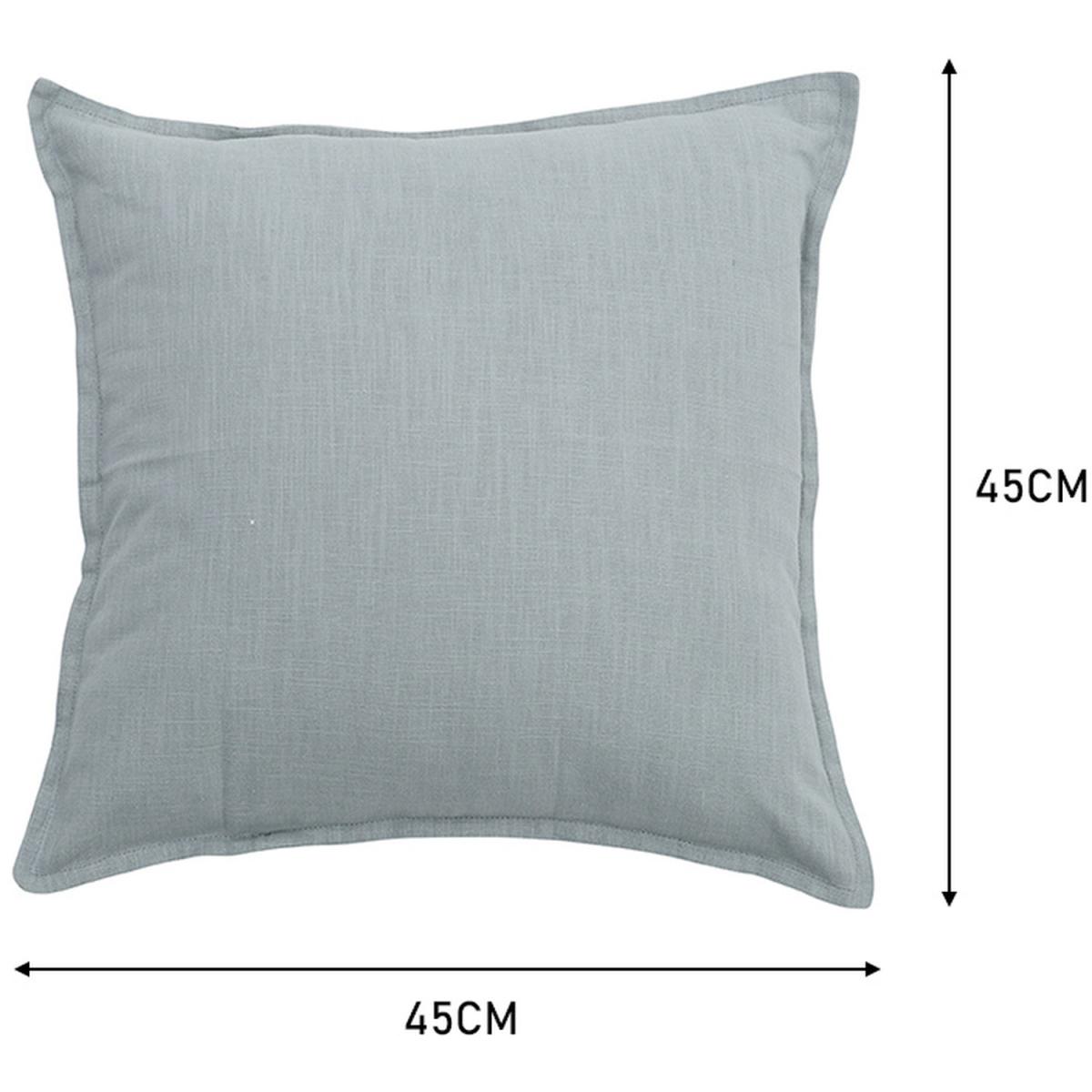 Button Cotton Linen Throw Pillow Cover - Green – image 22