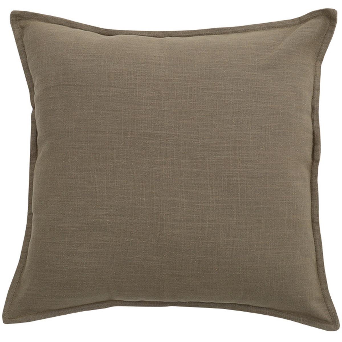 Button Cotton Linen Throw Pillow Cover - Green – image 4