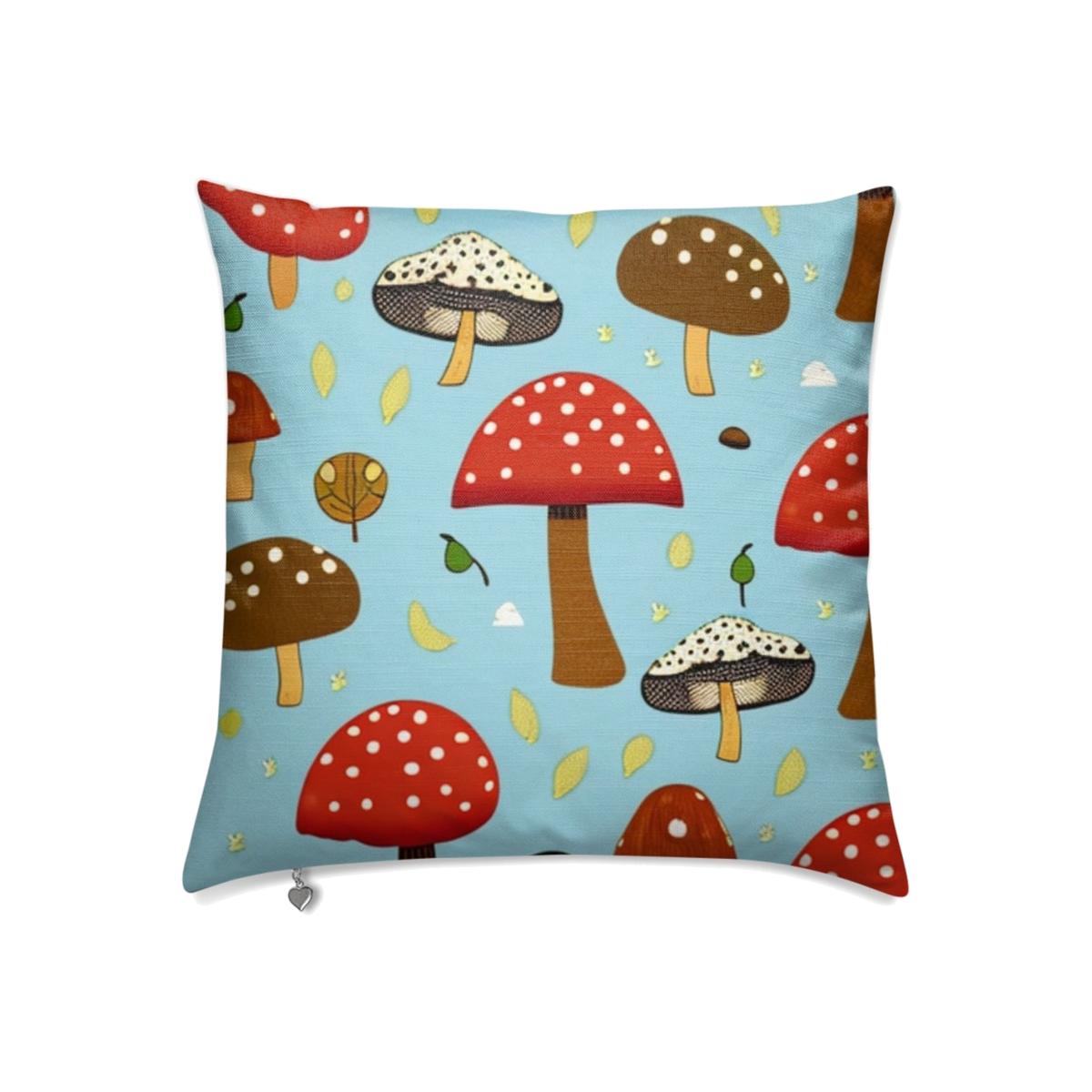 Mushroom Cushion Cover - Multiple / 43cm