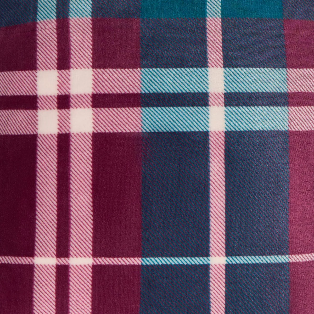 OHS Winsford Check Cushion Covers - Burgundy – image 4