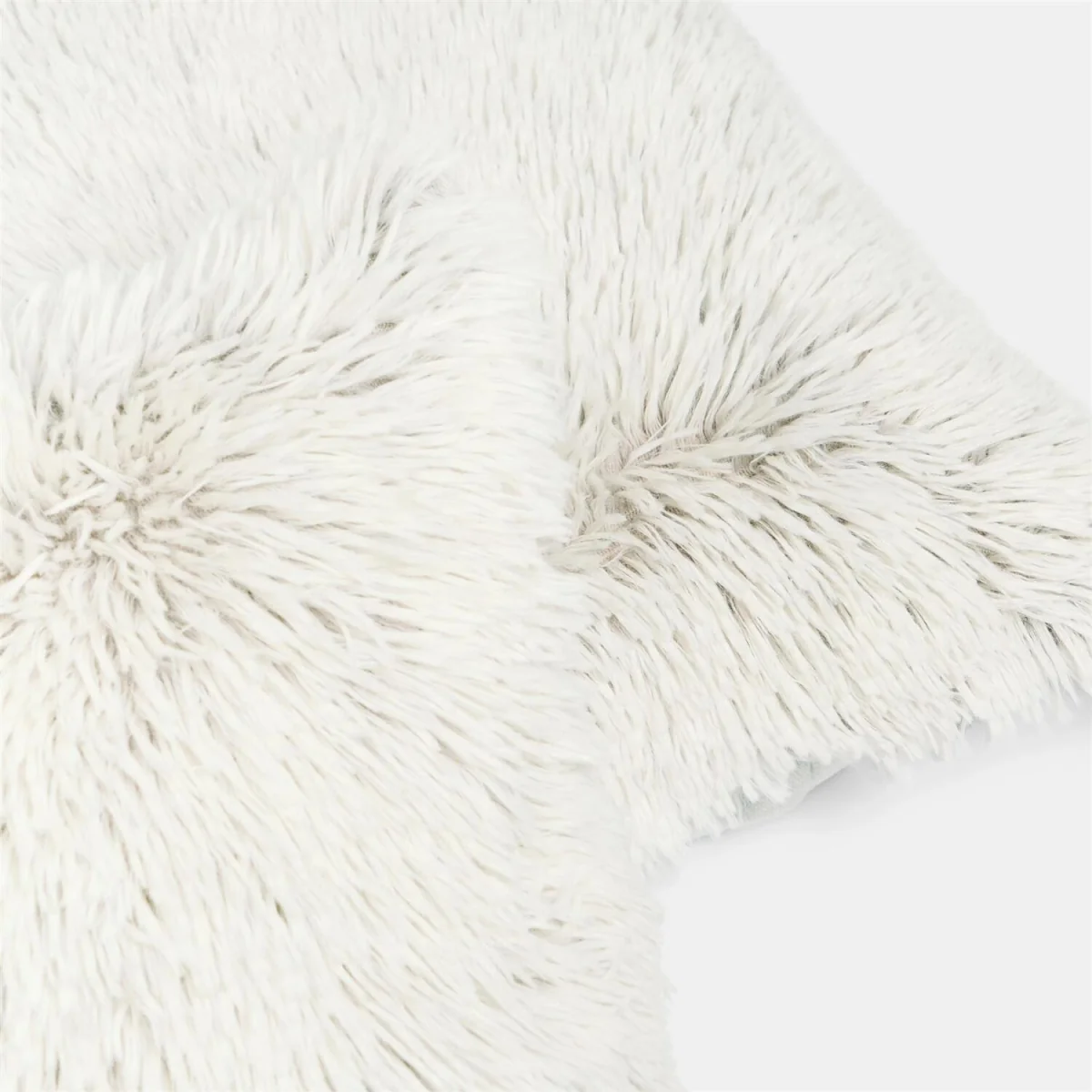 OHS Two Tone Fluffy Cushion Covers - Grey – image 5