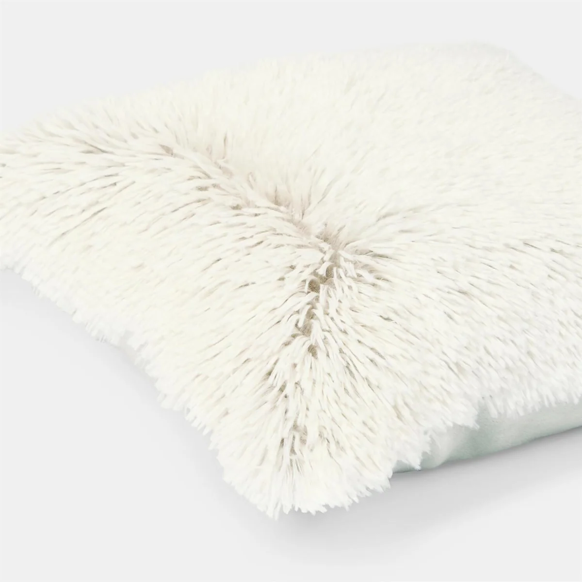 OHS Two Tone Fluffy Cushion Covers - Grey – image 6