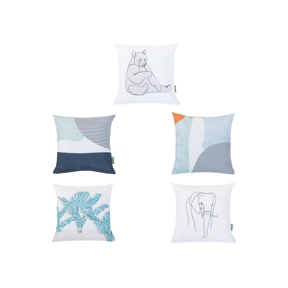 Garden Decorative Scatter Cushion Covers for Indoor Outdoor - Abstract