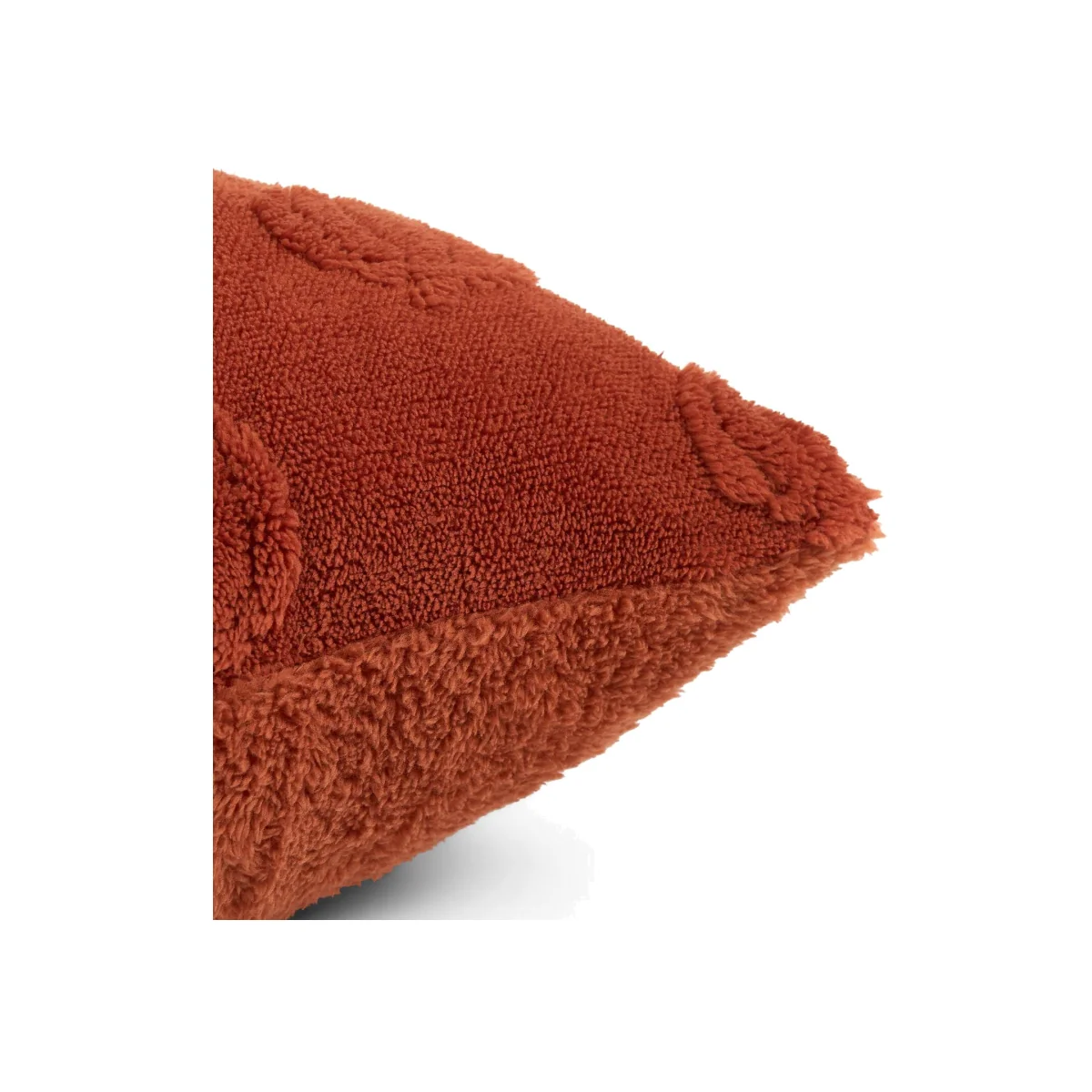 OHS Tufted Pumpkin Cushion Covers - Rust – image 1