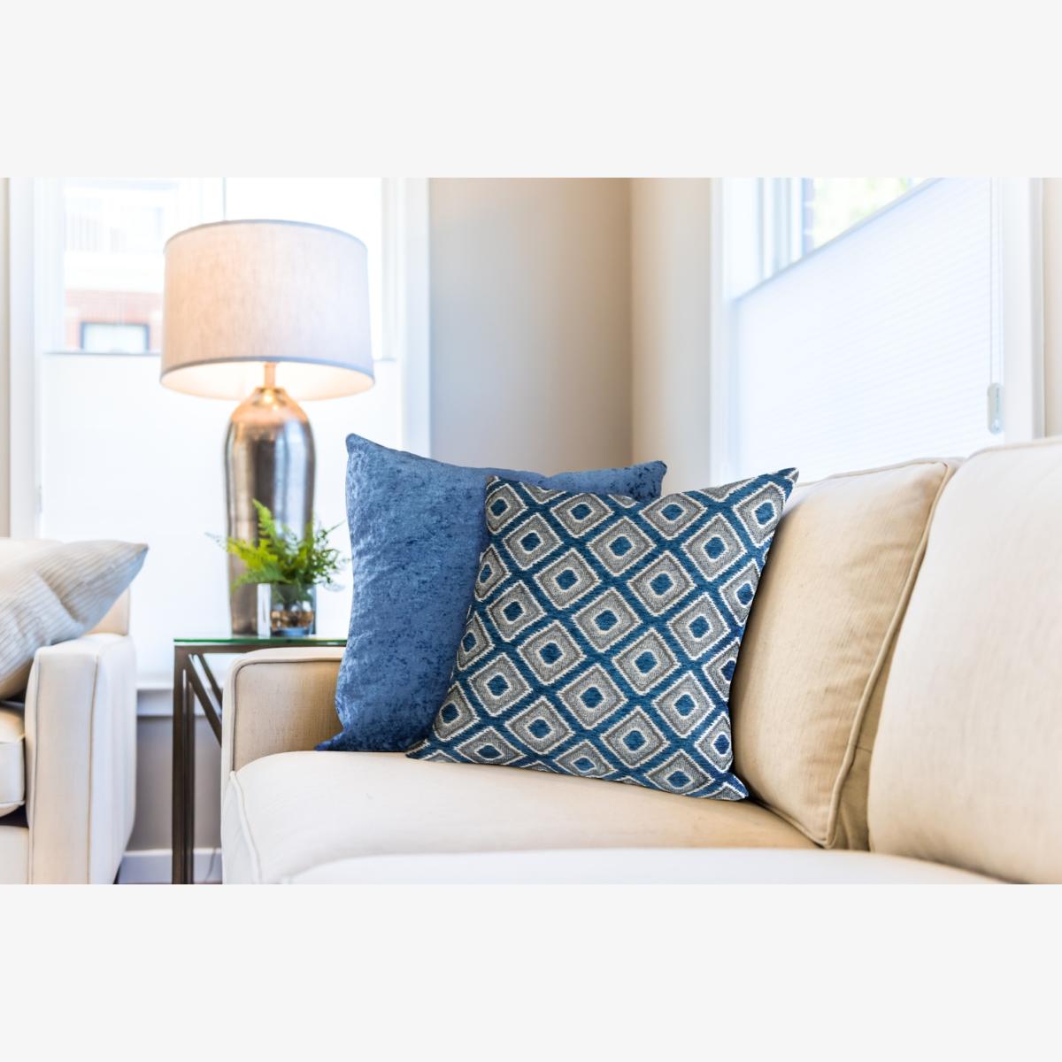 PISA Cushion Cover - Navy – image 1