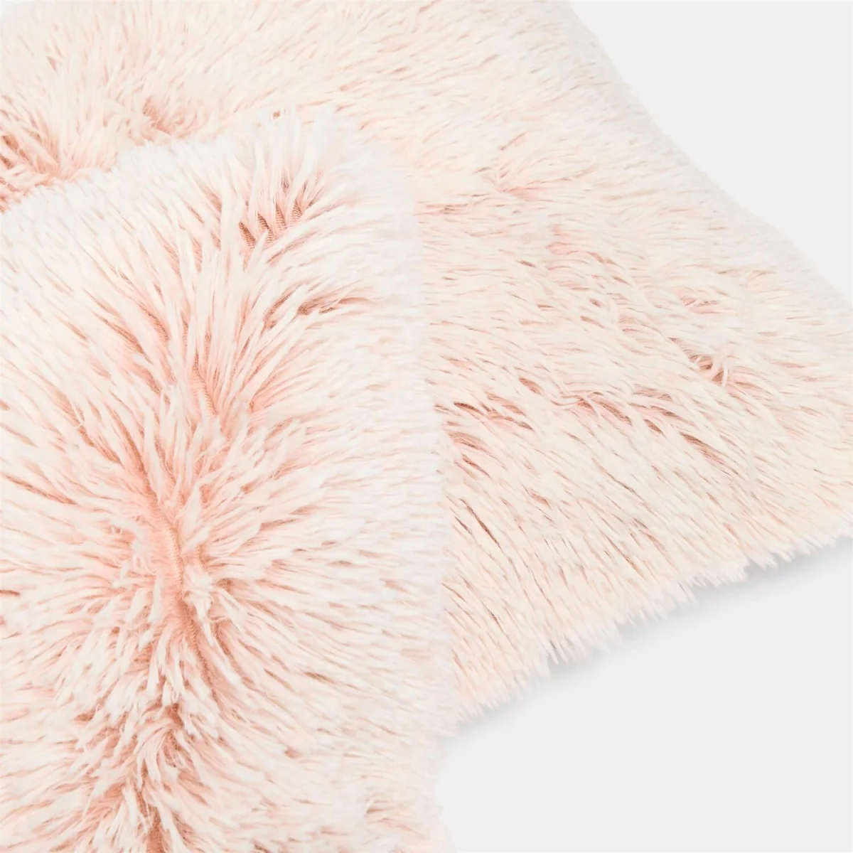 OHS Two Tone Fluffy Cushion Covers - Blush – image 3
