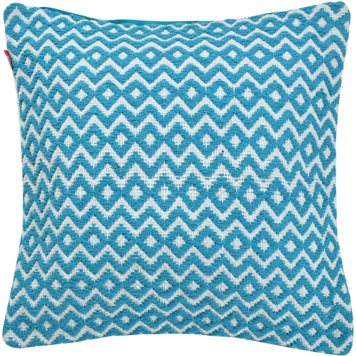 Handloom Waves Cushion Cover - Mauve – image 6