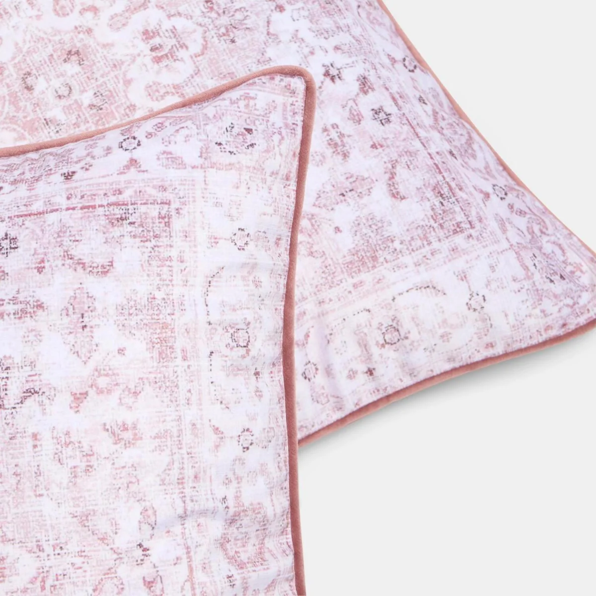 OHS Vintage Printed Cushion Covers - Blush / Machine washable at 30°C. Tumble dry friendly. Do not bleach or iron. – image 5