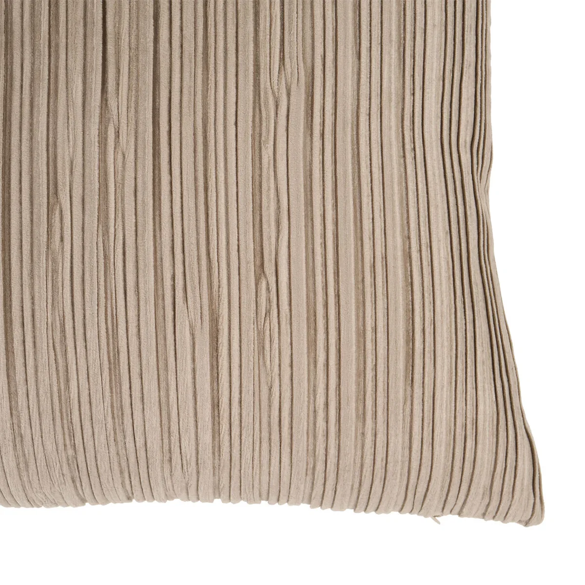 Pack of 2 Sofia Pleated Velvet Cushion Covers - Gold – image 6