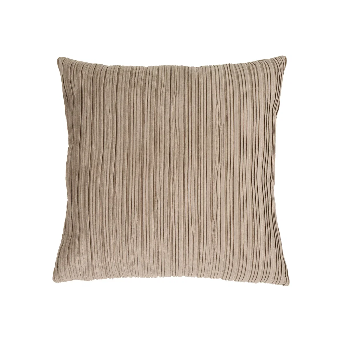 Pack of 2 Sofia Pleated Velvet Cushion Covers - Gold – image 1