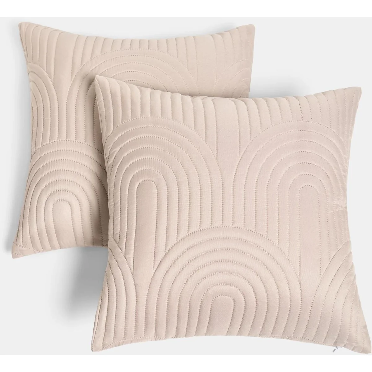 OHS Arches Quilted Cushion Covers - Natural / 45cm – image 4