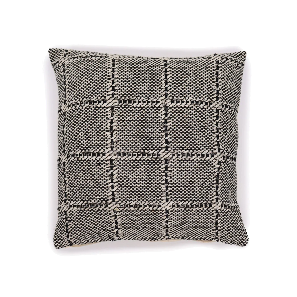 Classic Indian Geometric Cushion Covers 40x40 - Grey