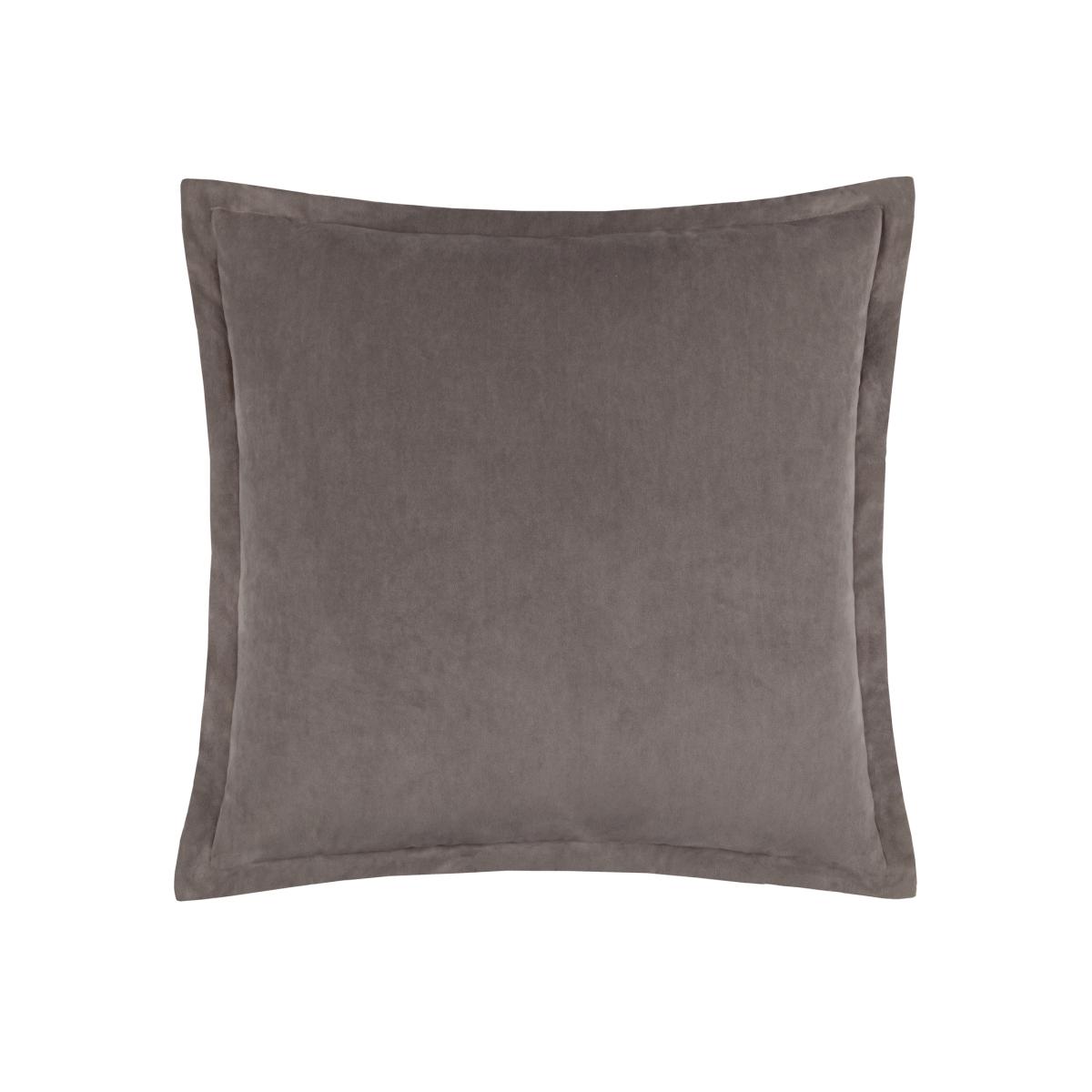Merton Velvet Cushion Cover - Taupe
