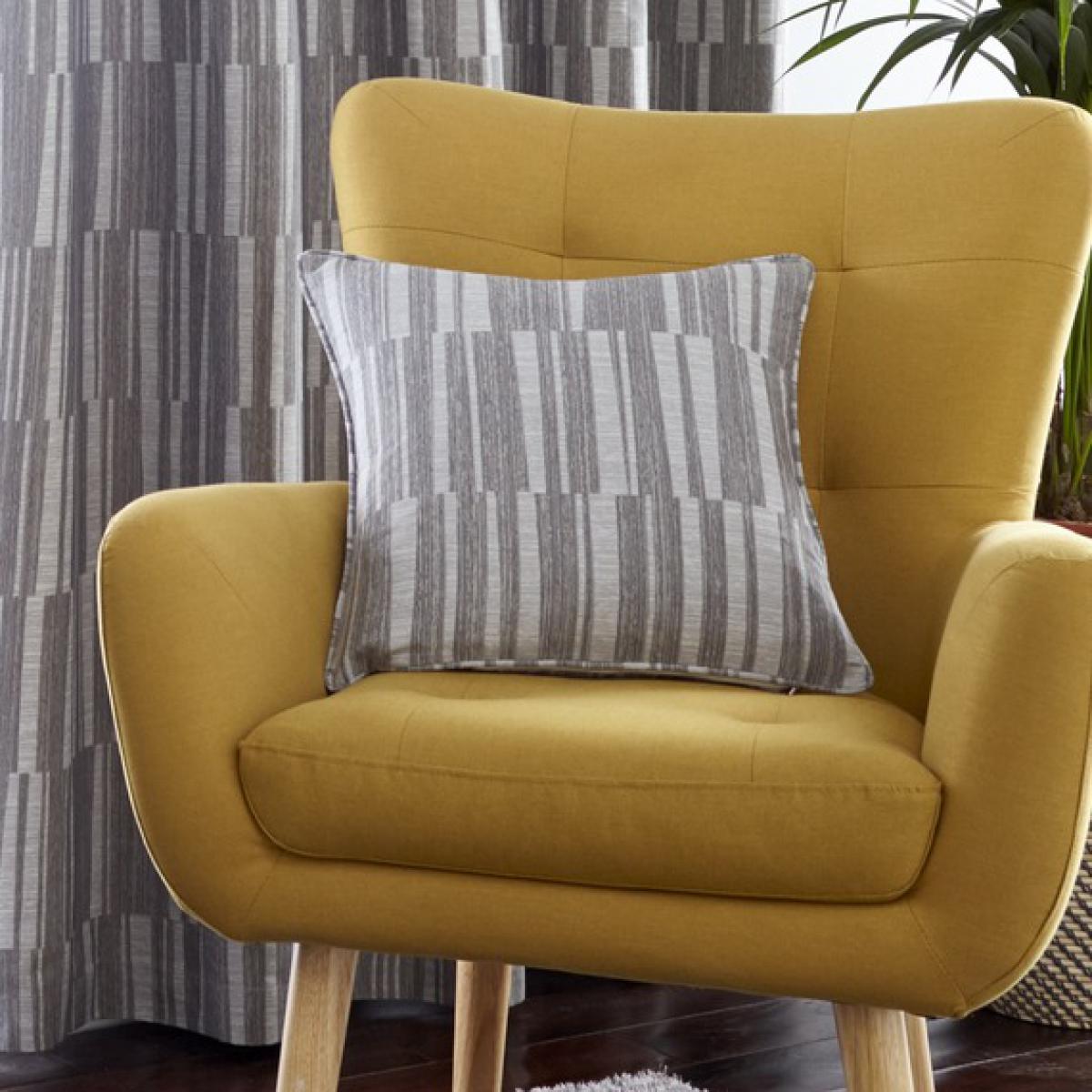 Detroit Cushion Cover - Charcoal