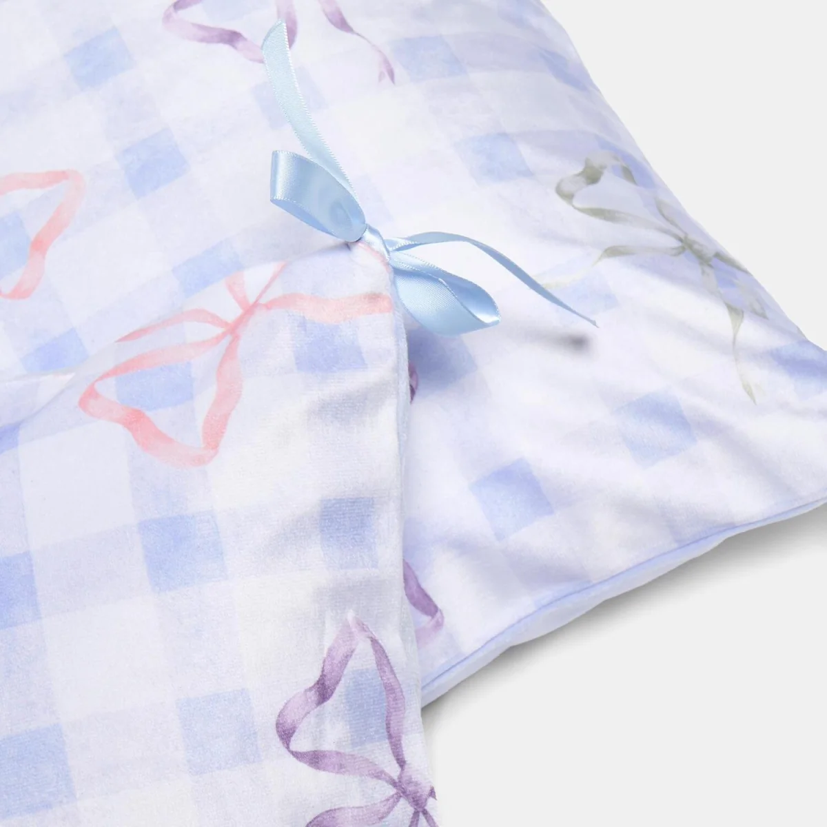 OHS Bow Print Cushion Covers - Blue / 45cm / 2 – image 5