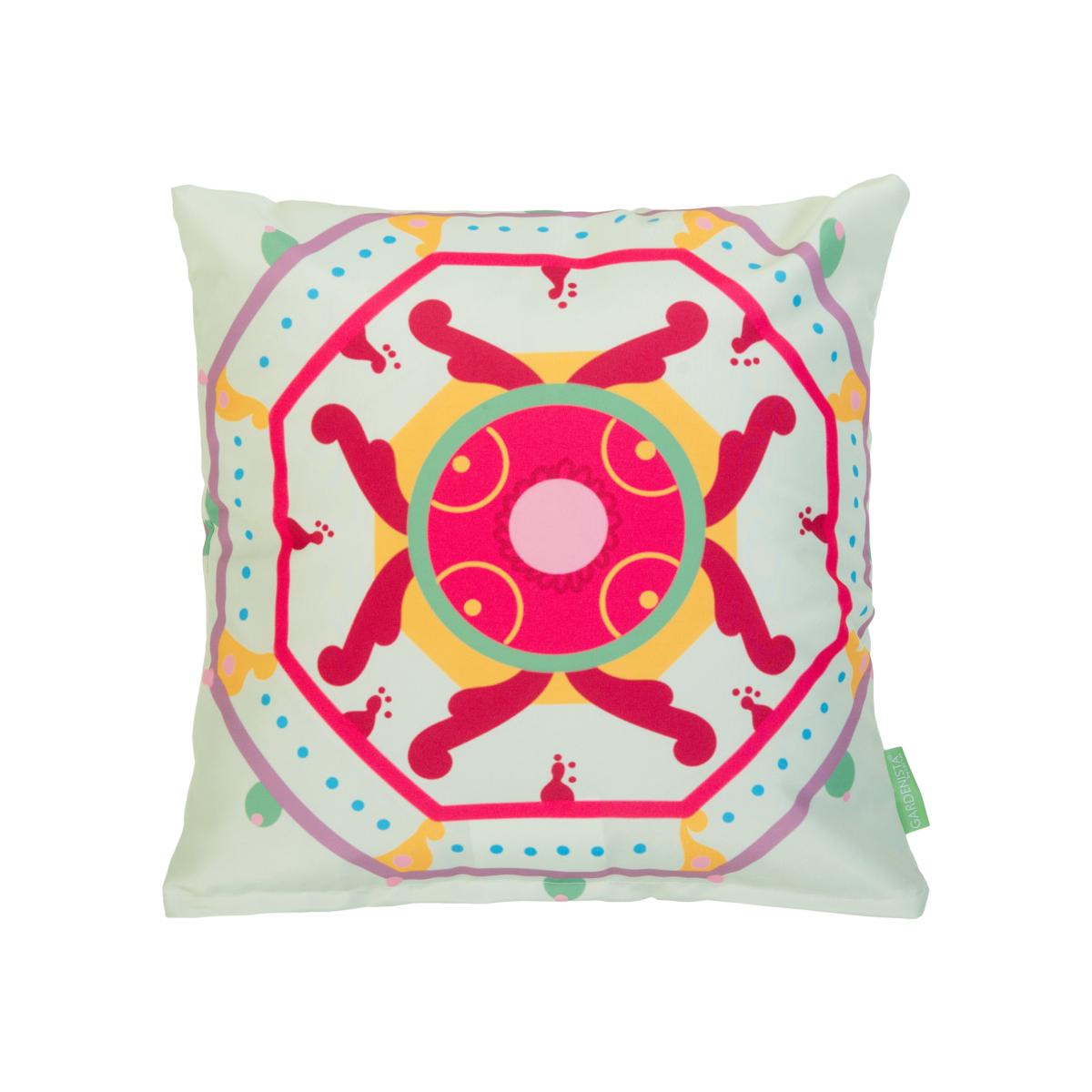 Garden Water Resistant Outdoor Square Cushion Covers - Bargello