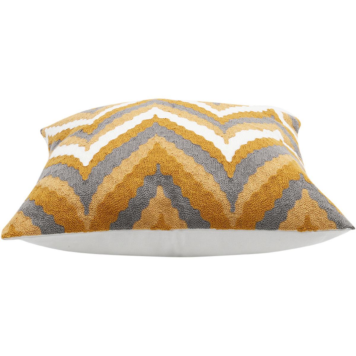 Embroidered Throw Pillow Cover - Black – image 13