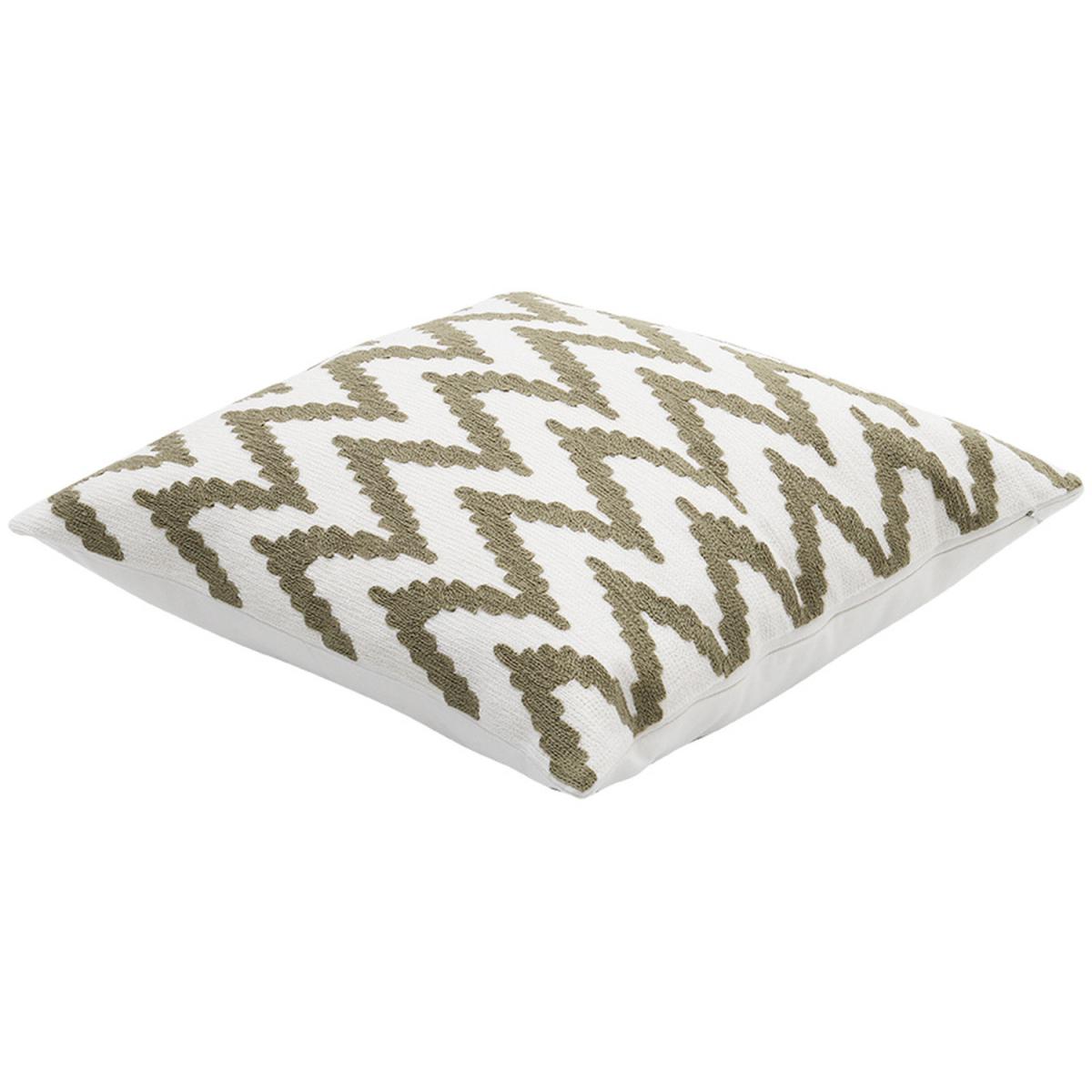 Embroidered Throw Pillow Cover - Black – image 15